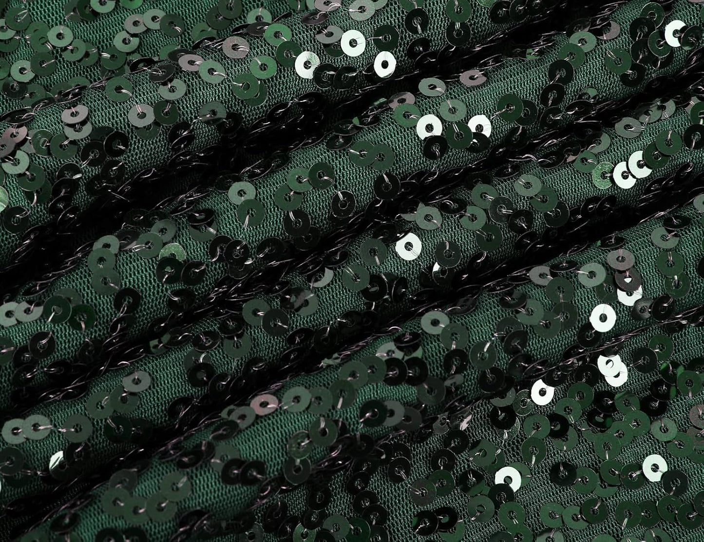 Women'S Sequin Cocktail Dress V Neck Bodycon Glitter Party Dress