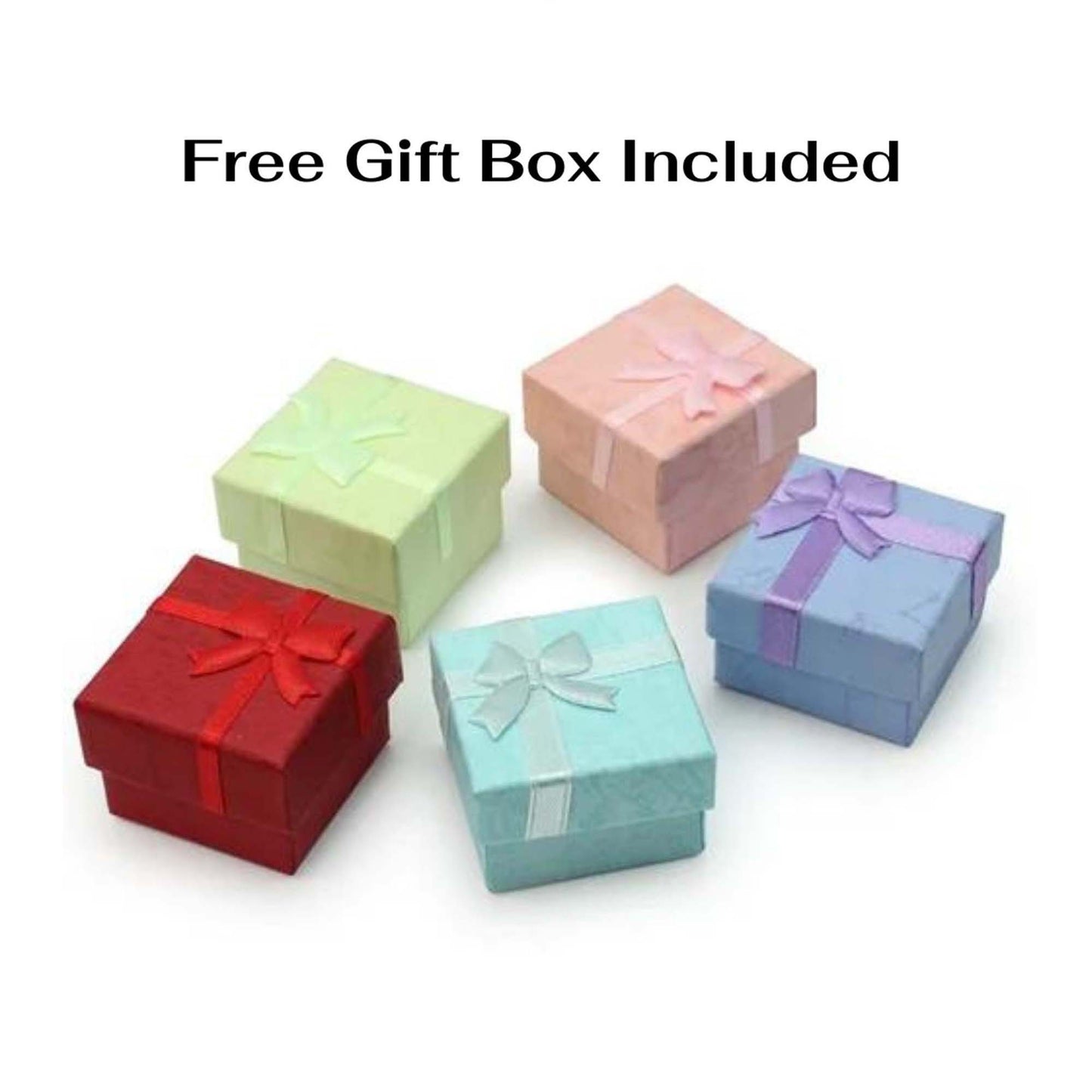 4 Carat round Ruby 18 Inch Necklace in Earring Set 24K Gold Plated | New Year Jewelry Gift for Her Women Girls