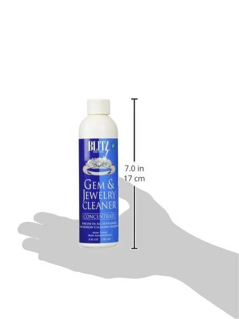 2-Pack 8 Oz Concentrated Jewelry Cleaning Solution