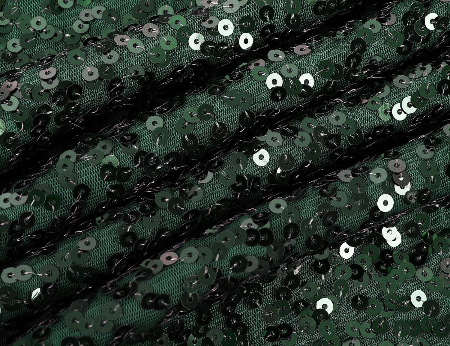 Women'S Sequin Cocktail Dress V Neck Bodycon Glitter Party Dress