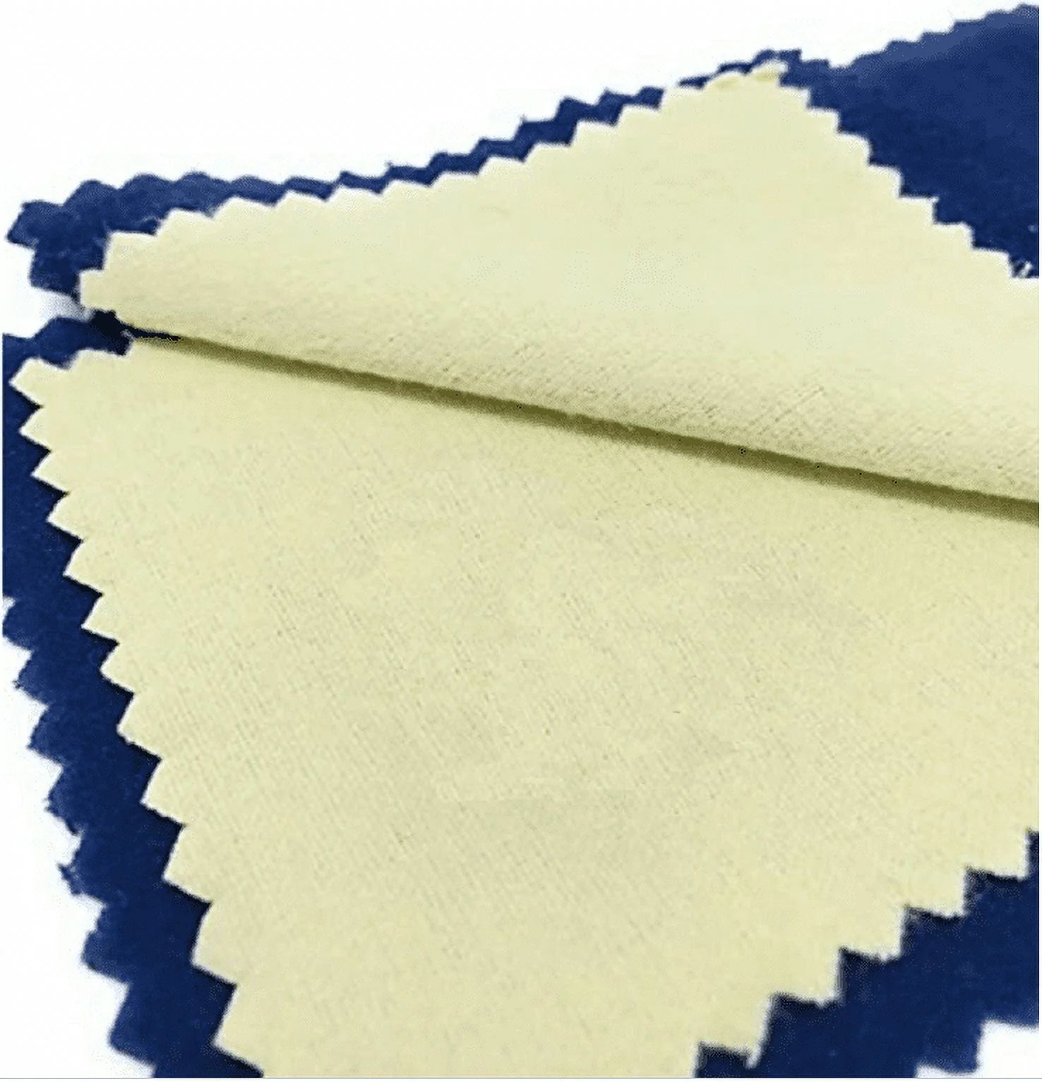 Jewelry Cleaning Polishing Cloth Tarnish Remover Cleans Polishes Shines Protects Gold Silver Platinum Portable 5" X 4" Jewelery Cleaner (Pack of 3)