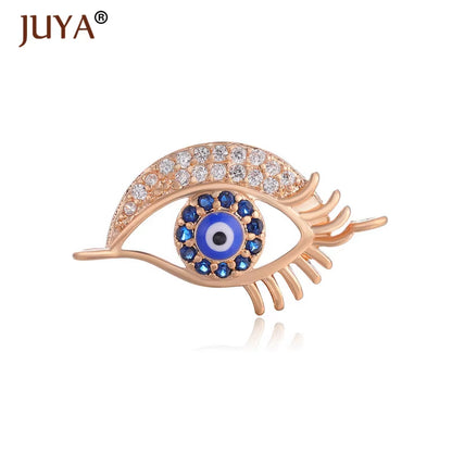 Jewelry from the Evil Eye Making Supplies Greek Eye/Turkish Eye Charms Bracelet Connectors DIY Accessories Materials