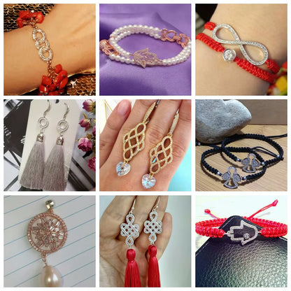 Jewelry from the Evil Eye Making Supplies Greek Eye/Turkish Eye Charms Bracelet Connectors DIY Accessories Materials